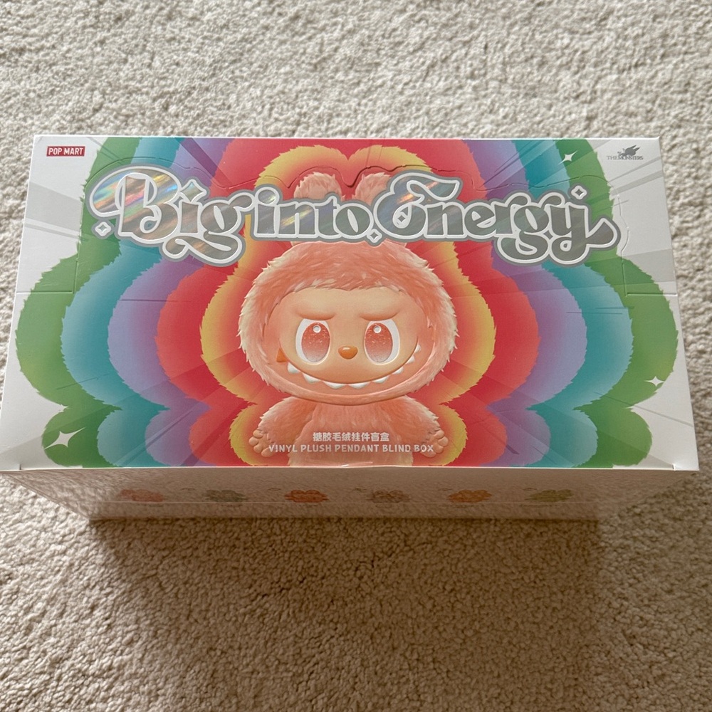 Popmart Labubu Big Into Energy Blind Box of 6 SEALED